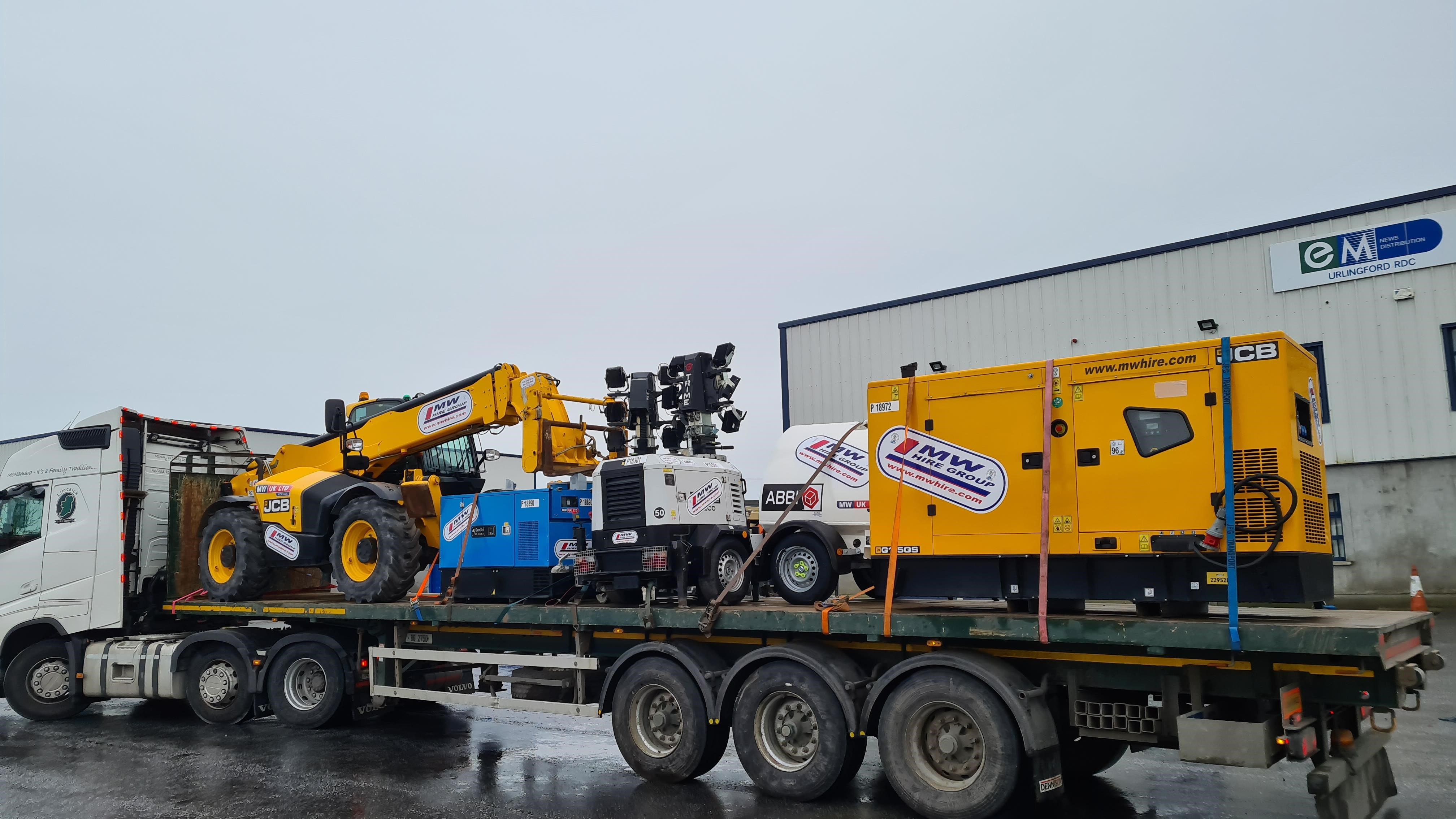 Heading to our Scottish depot - ready for rental  